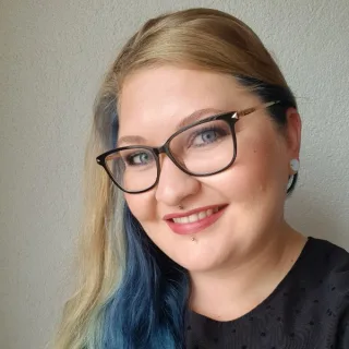 Sprecherin Kathrin